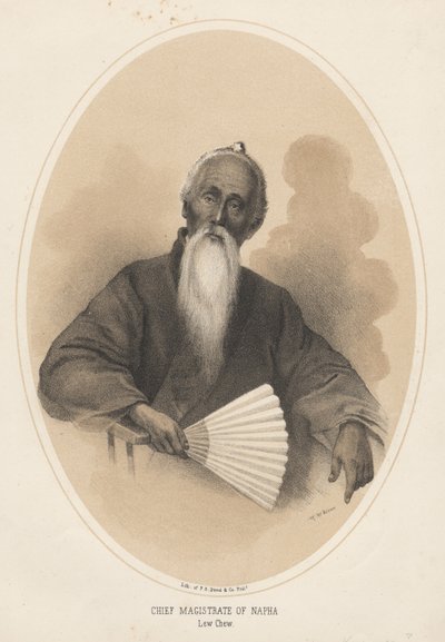 رئيس قضاة نابا ، لو تشو ، ١٨٥٥ بواسطة إليفاليت براون